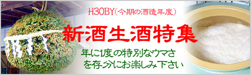 今期H23BYのしぼりたて新酒生酒特集
