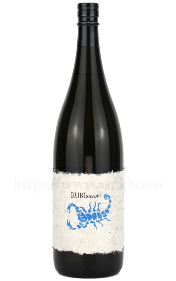 画像1: 【麦焼酎】瑠璃さそり RURIsasori 25度 1.8L ※要問合せ (1)