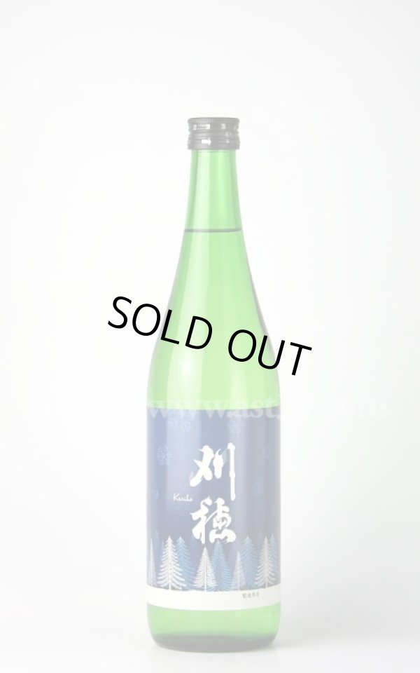 画像1: 【日本酒】 刈穂 シルキースノー 純米吟醸 720ml (1)