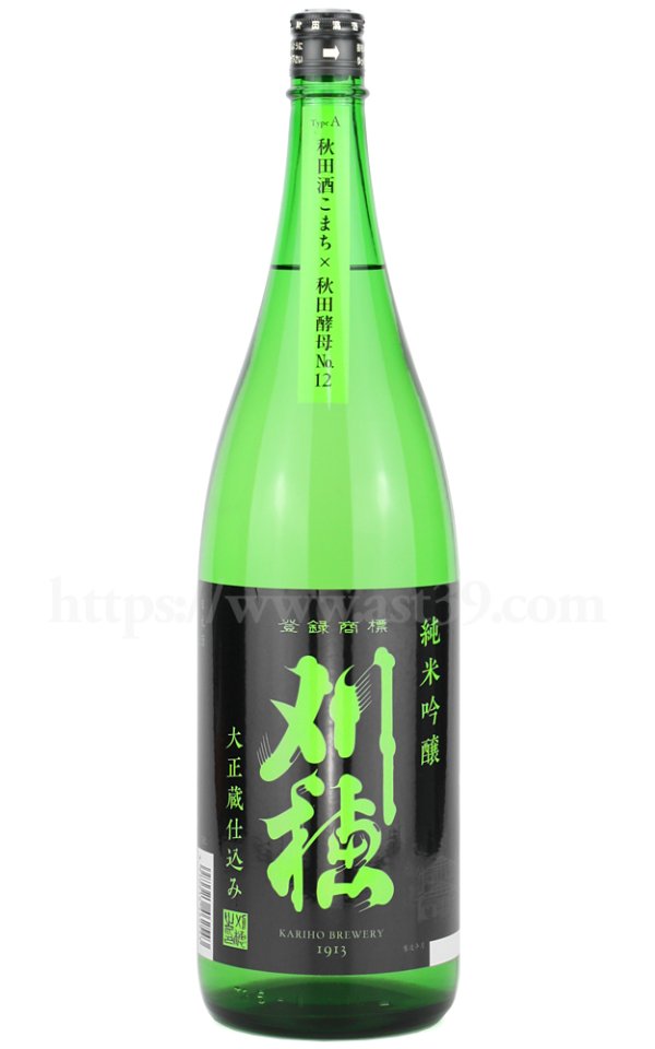 画像1: 【日本酒】 刈穂 純米吟醸 TypeA 1.8L (1)