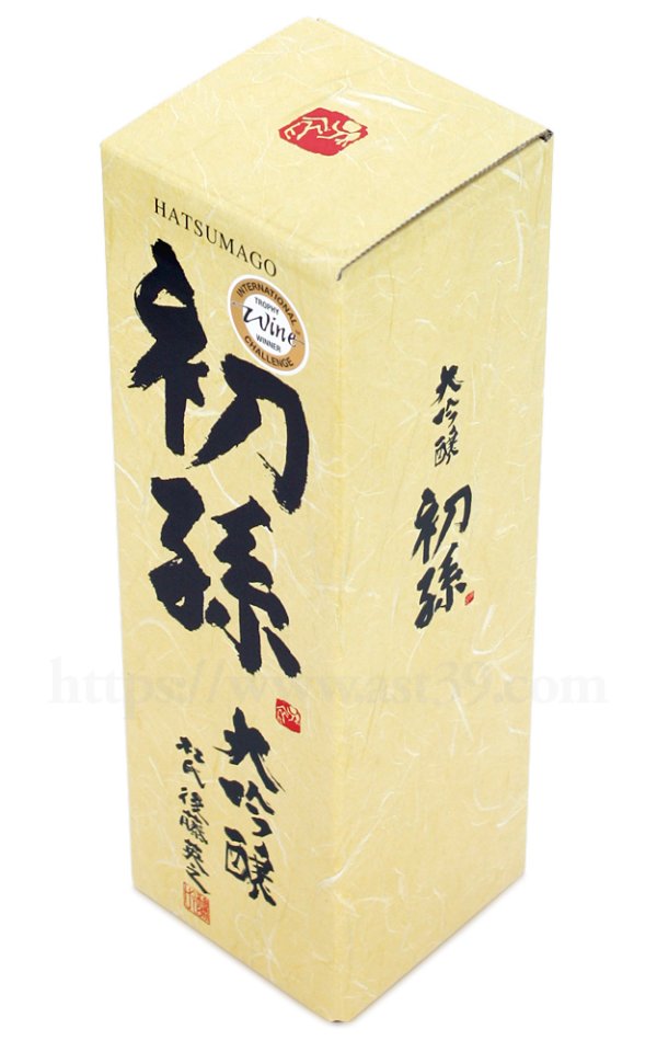 画像2: 【日本酒】 初孫 大吟醸 初孫 720ml (2)