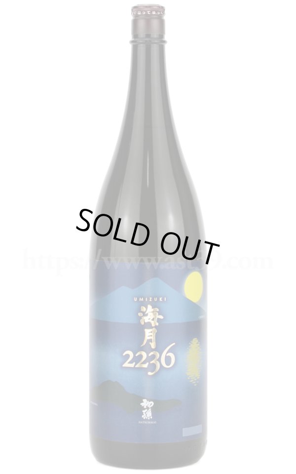 画像1: 【日本酒】 初孫 海月 2236 生もと純米大吟醸原酒 1.8L (1)
