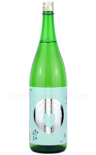 日本酒／松嶺の富士 家紋ラベル からくち 無濾過生原酒 純米吟醸 720ml