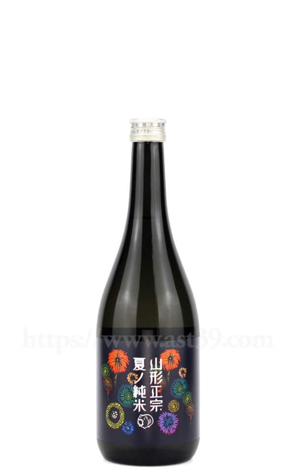 画像1: 【日本酒】 山形正宗 夏ノ純米 花火ラベル 2025 720ml (1)
