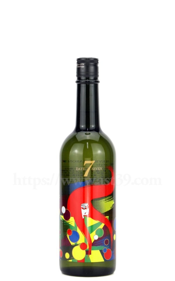 画像1: 【日本酒】 DATE SEVEN SEASON2 episode5 黄金澤 style 華やぎの赤 720ml (1)