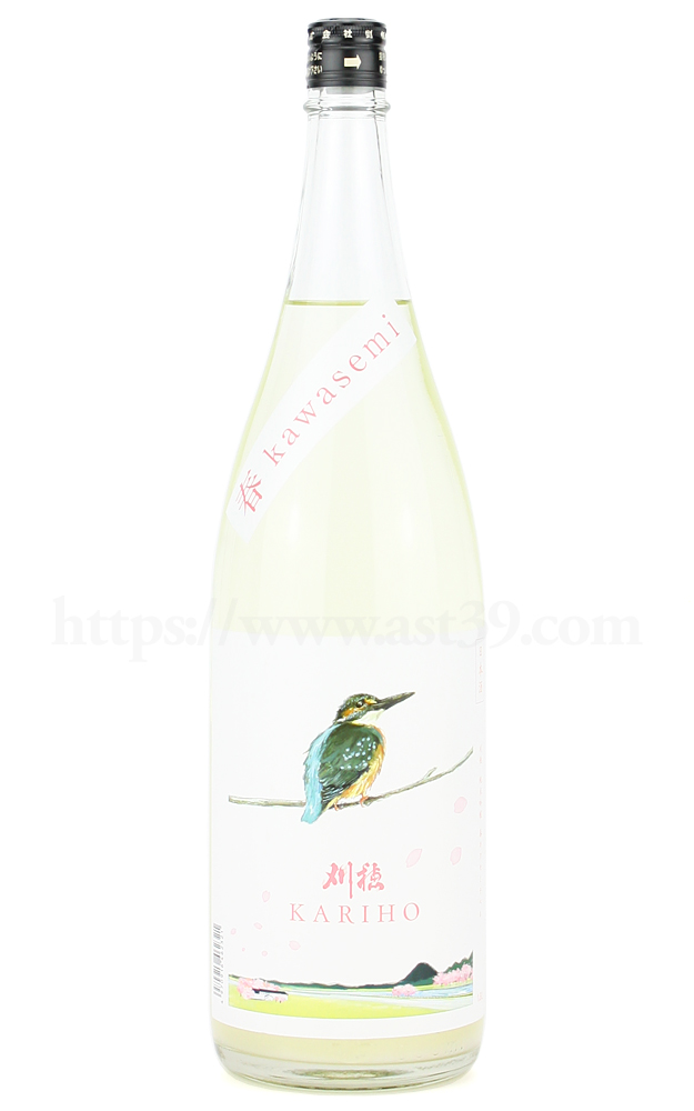 【日本酒】 刈穂 春 kawasemi sakura label 純米吟醸 生酒 R5BY 1.8L（要冷蔵）