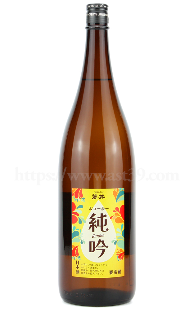 【日本酒】 麓井 ジューシー純吟 1.8L